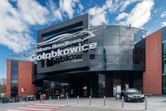 Centrum Handlowe Gołąbkowice — wejście główne