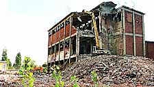 Demolition of industrial facilities